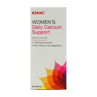 Витамины и минералы GNC Women's Daily Calcium Support, 90 таблеток