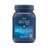 Жирні кислоти GNC Triple Strength DHA 1000 Mini, 90 капсул