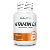 Витамины и минералы BioTech Vitamin D3, 60 таблеток