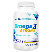 Жирные кислоты AllNutrition Omega 3 Strong, 90 капсул