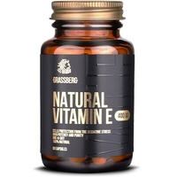 Витамины и минералы Grassberg Natural Vitamin E, 60 капсул