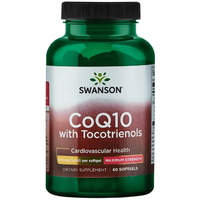 Натуральная добавка Swanson CoQ10 with Tocotrienols 600 mg, 60 капсул