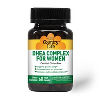 Натуральная добавка Country Life DHEA Complex for Women, 60 вегакапсул