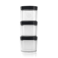 Контейнер для спортивного питания Alpha Designs Alpha Pod, 3 Pak, Black