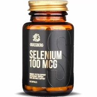 Витамины и минералы Grassberg Selenium 100 mcg, 60 капсул