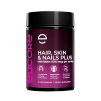 Витамины и минералы Elicore Labs Hair, Skin &amp; Nails Plus, 60 вегакапсул