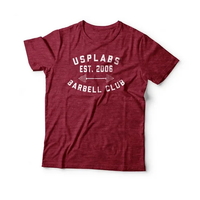 Мужская футболка USP Labs, бордовая