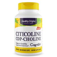 Витамины и минералы Healthy Origins Citicoline CDP-Choline 250 mg, 60 вегакапсул