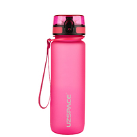 Пляшка UZspace Colorful Frosted 3026, 500 мл, Pink