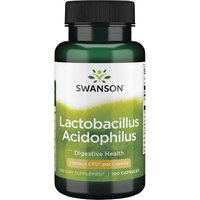 Пробиотики и пребиотики Swanson Lactobacillus Acidophilus, 100 вегакапсул