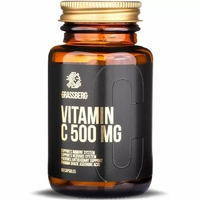 Витамины и минералы Grassberg Vitamin C 500 mg, 60 капсул