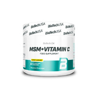 Препарат для суставов и связок Biotech MSM + Vitamin C, 150 грамм