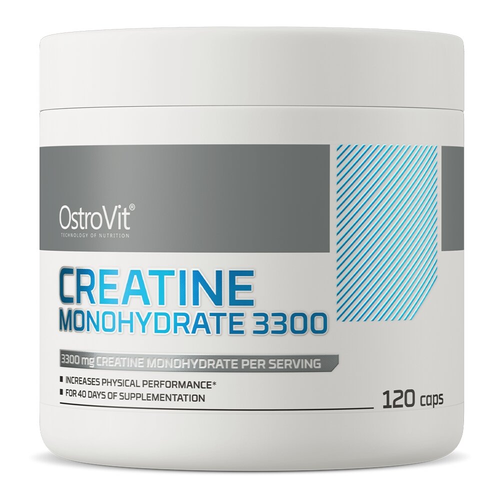 Креатин OstroVit Creatine Monohydrate 3300, 120 капсул