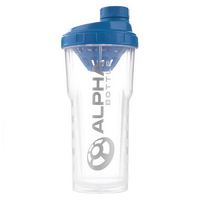 Шейкер Alpha Designs Alpha Boottle, 750 мл, Transparent/Blue