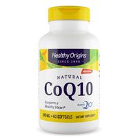 Натуральная добавка Healthy Origins CoQ10 Kaneka Q10 100 mg, 60 капсул