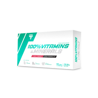 Витамины и минералы Trec Nutrition 100% Vitamins &amp; Minerals, 60 капсул