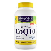 Натуральная добавка Healthy Origins CoQ10 Kaneka Q10 200 mg, 150 капсул