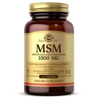 Препарат для суставов и связок Solgar MSM 1000 mg, 60 таблеток