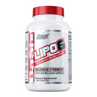 Жироспалювач Nutrex Research Lipo-6 Maximum Strength, 60 рідких капсул