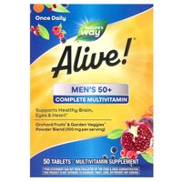 Витамины и минералы Nature's Way Alive! Men's 50+, 50 таблеток