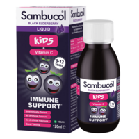 Натуральная добавка Sambucol Black Elderberry For Kids, 120 мл