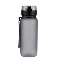 Пляшка UZspace Colorful Frosted 3037, 650 мл, Grey