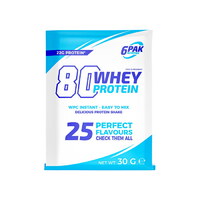 Протеїн 6PAK Nutrition 80 Whey Protein, 30 грам