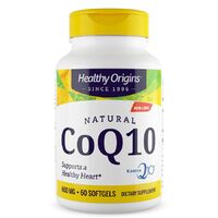 Натуральная добавка Healthy Origins CoQ10 Kaneka Q10 600 mg, 60 капсул