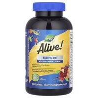 Витамины и минералы Nature's Way Alive! Men's 50+ Gummy, 150 желеек