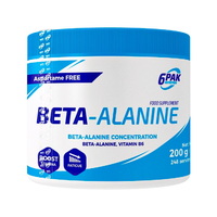 Аминокислота 6PAK Nutrition Beta-Alanin, 200 грамм