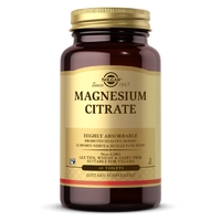 Витамины и минералы Solgar Magnesium Citrate, 60 таблеток