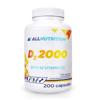 Витамины и минералы AllNutrition Vitamin D3 2000, 200 капсул