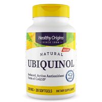 Натуральная добавка Healthy Origins Natural Ubiquinol 100 mg, 30 капсул