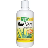 Натуральная добавка Nature's Way Aloe Vera Leaf Gel and Juice, 1 л