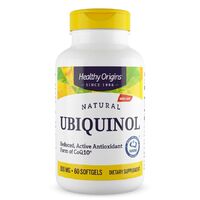 Натуральная добавка Healthy Origins Natural Ubiquinol 100 mg, 60 капсул