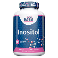 Витамины и минералы Haya Labs Inositol 500 mg, 100 капсул