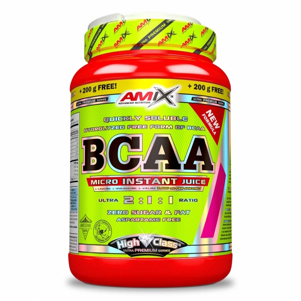 Аминокислота BCAA Amix Nutrition BCAA Micro Instant Juice, 800+200 грамм