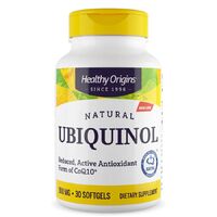 Натуральная добавка Healthy Origins Natural Ubiquinol 300 mg, 30 капсул