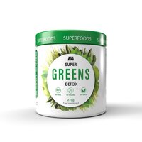 Натуральная добавка Fitness Authority Wellness Line Super Greens Detox, 270 грамм