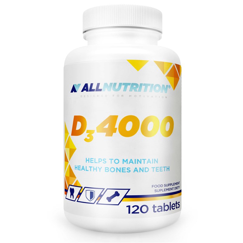 Вітаміни та мінерали AllNutrition Vitamin D3 4000 IU, 120 капсул