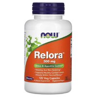 Натуральная добавка NOW Relora 300 mg, 120 вегакапсул