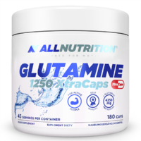 Аминокислота AllNutrition Glutamine 1250 Xtra Caps, 180 капсул