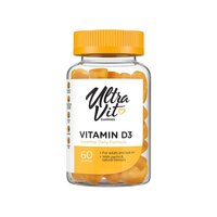 Витамины и минералы VPLab UltraVit Gummies D3, 60 желеек, СРОК 11.23