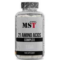 Аминокислота MST 21 Amino Acids, 120 капсул