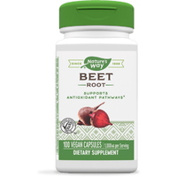 Натуральная добавка Nature's Way Beet Root, 100 вегакапсул