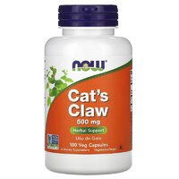 Натуральная добавка NOW Cat's Claw 500 mg, 100 капсул
