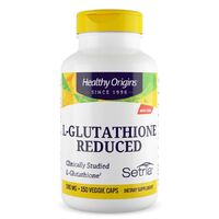 Натуральная добавка Healthy Origins L-Glutathione Reduced 500 mg, 150 вегакапсул