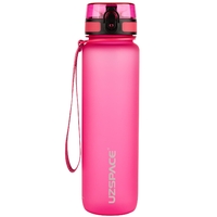 Пляшка UZspace Colorful Frosted 3038, 1000 мл, PInk