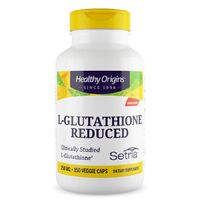 Натуральная добавка Healthy Origins L-Glutathione Reduced 250 mg, 150 вегакапсул