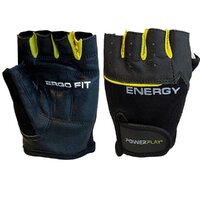 Перчатки для фитнеса PowerPlay PP-9058, Black/Yellow